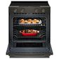 KitchenAid 5.3 Cu. Ft. Smart Slide-in Electric Range in Black Ore, , large