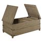 American Drew Crawford Trunk Storage Coffee Table in Honey, , large