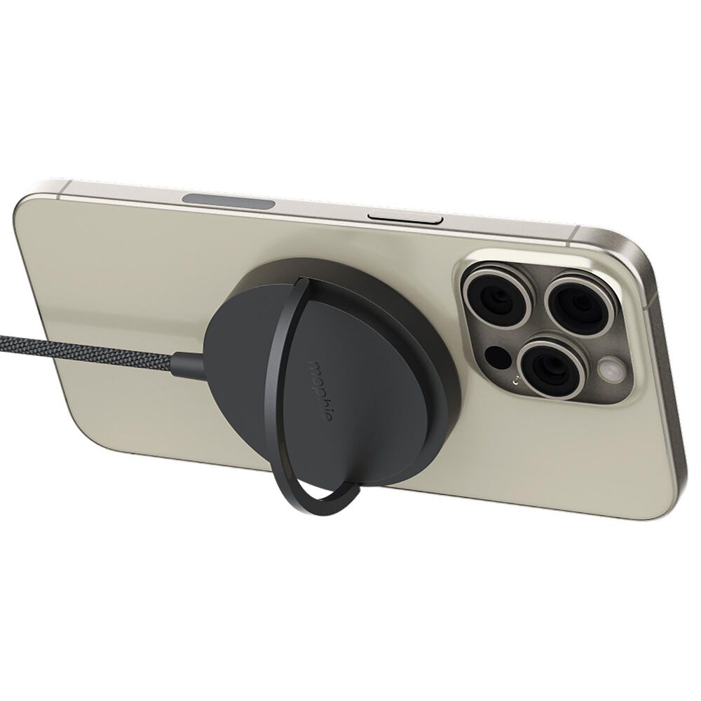 Mophie Wireless Charging Pad with Kickstand in Black, , large