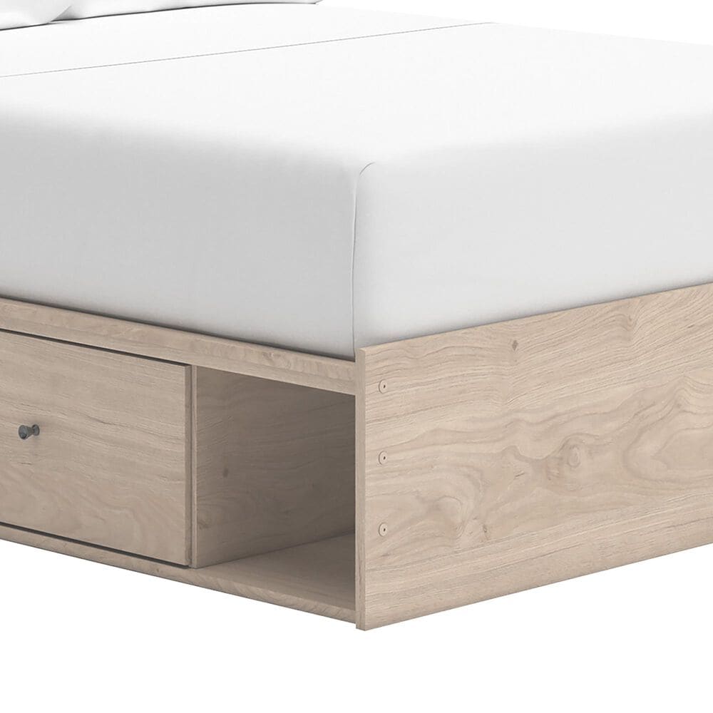 Ashley Arloster Full Storage Bed with Four Drawer in Tan, , large