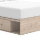 Ashley Arloster Full Storage Bed with Four Drawer in Tan, , large