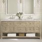 James Martin Vanities Breckenridge 72" Double Vanity in Whitewashed Oak with 3 cm Victorian Silver Quartz Top, , large