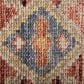 Feizy Fillmore 8" Round Rust and Beige Area Rug, , large