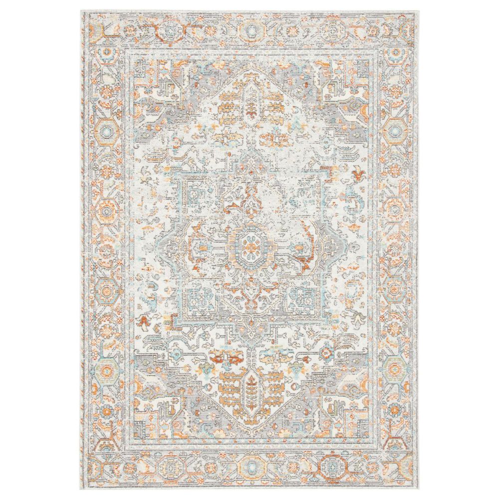 Safavieh Aria 10" x 14" Beige and Gray Area Rug, , large