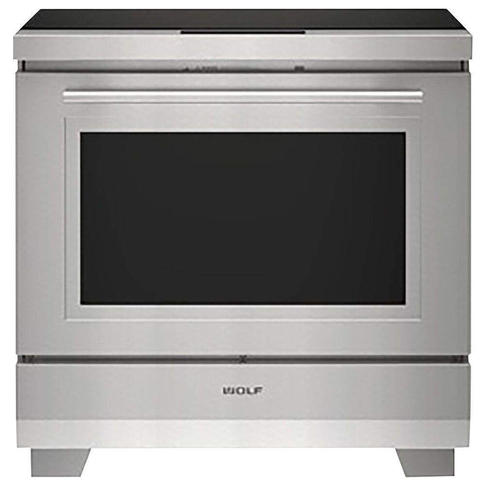 Wolf 36" Induction Range in Stainless Steel, , large