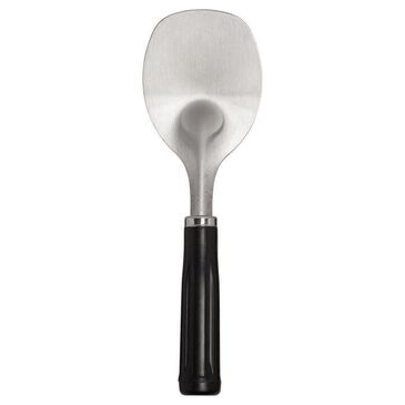 HIC Kitchen Classic Ice Cream Spade in Silver and Black, , large