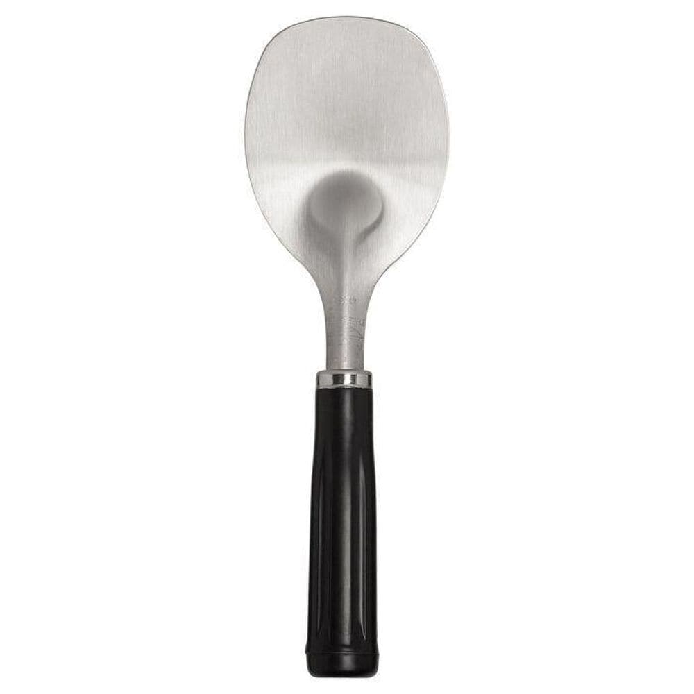HIC Kitchen Classic Ice Cream Spade in Silver and Black, , large