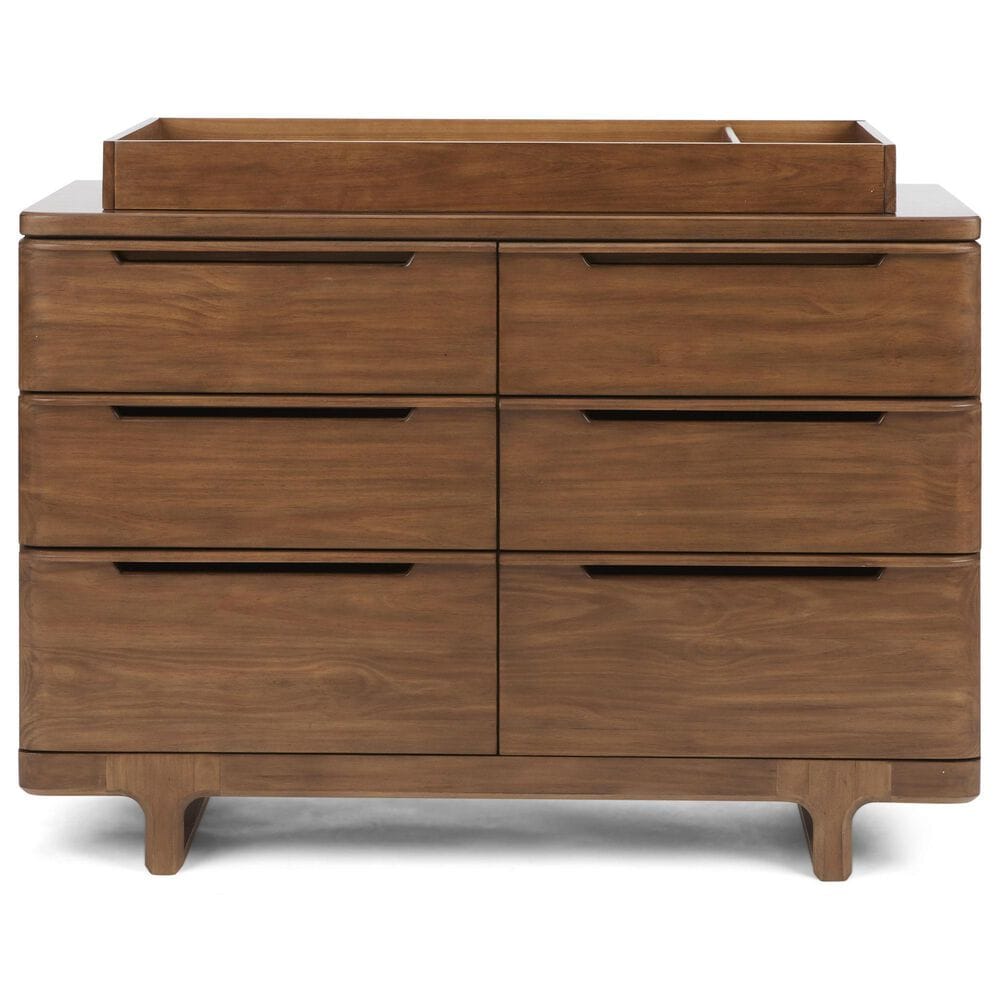 Maxi Cosi Embraced Forms 6-Drawer Dresser and Changer Top in Chestnut, , large