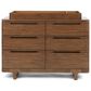 Maxi Cosi Embraced Forms 6-Drawer Dresser and Changer Top in Chestnut, , large