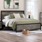 Ashley Broachmyn King Panel Bed in Black and Gray, , large