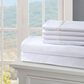 Duke Imports 2400 Series Hotel Quality 6-Piece Queen Sheet Set in White, , large
