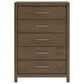 Millenium Cabalynn 5-Drawer Chest in Light Brown, , large