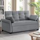 Lifestyle Solutions Hampton Queen Convertible Sofa in Grey, , large