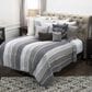 Rizzy Home Olivia Grace 106" x 92" Quilt in Gray, , large