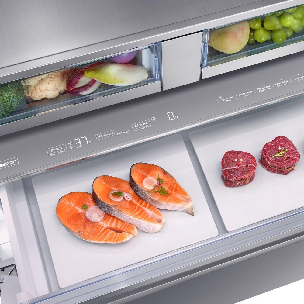 Dacor 36&quot; 3-Door French Door Refrigerator in Stainless Steel, , large