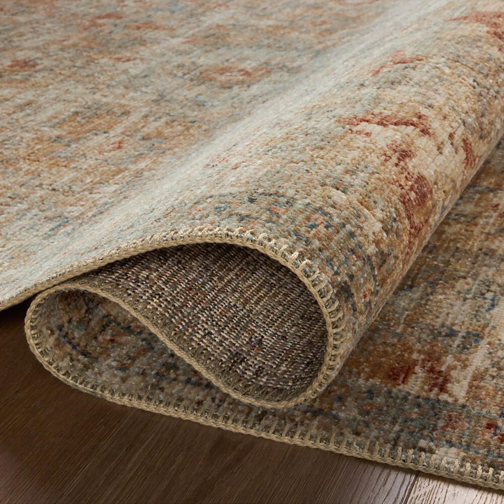 Loloi Heritage 10&#39; x 14&#39; Gray and Sunset Area Rug, , large