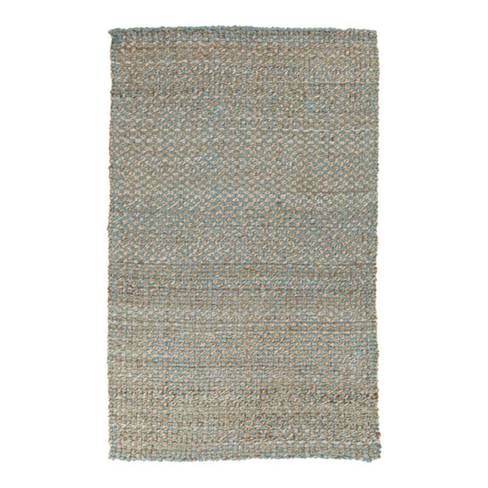 Surya Reeds REED-823 2' x 3' Blue/Khaki Scatter Rug, , large