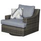 Summit Home Nantucker Bay 5-Piece Patio Conversation Set in Double Duck Washed Denim, , large