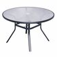 Redline Creation Inc. 40"  Round Glass Top Table, , large
