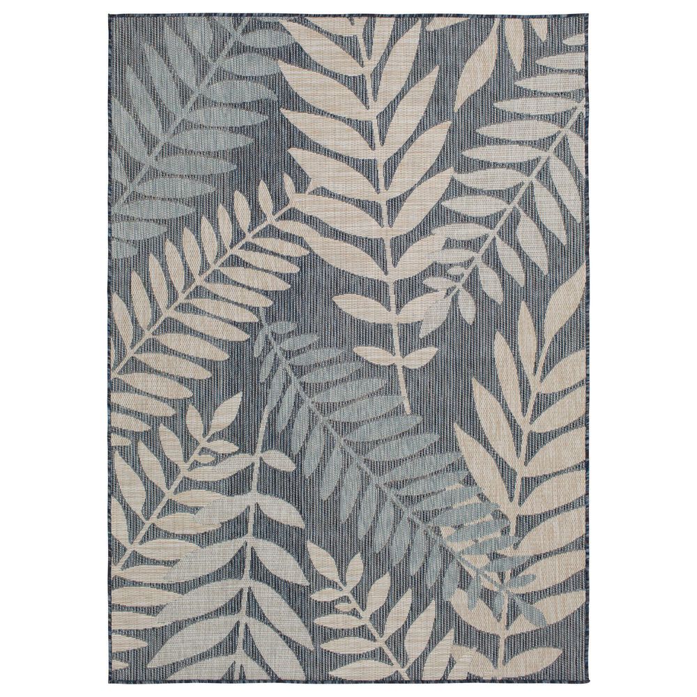 Central Oriental Melbourne Blythewood 5" x 7" Lagoon and Tidepool Area Rug, , large