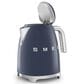 SMEG 1.7L Retro-Style Electric Kettle in Navy Blue, , large