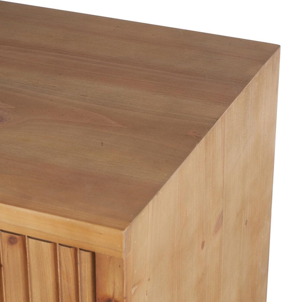 Maple and Jade 3-Drawer Room Chest in Matte Brown and Gold, , large