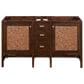 James Martin Vanities Addison 60" Double Bathroom Vanity in Mid-Century Acacia with 3 cm Lime Delight Quartz Top and Rectangular Sinks, , large