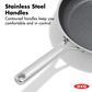 Green Pan Trident Hybrid 12" Nonstick Covered Wok with Lid in Stainless Steel, , large