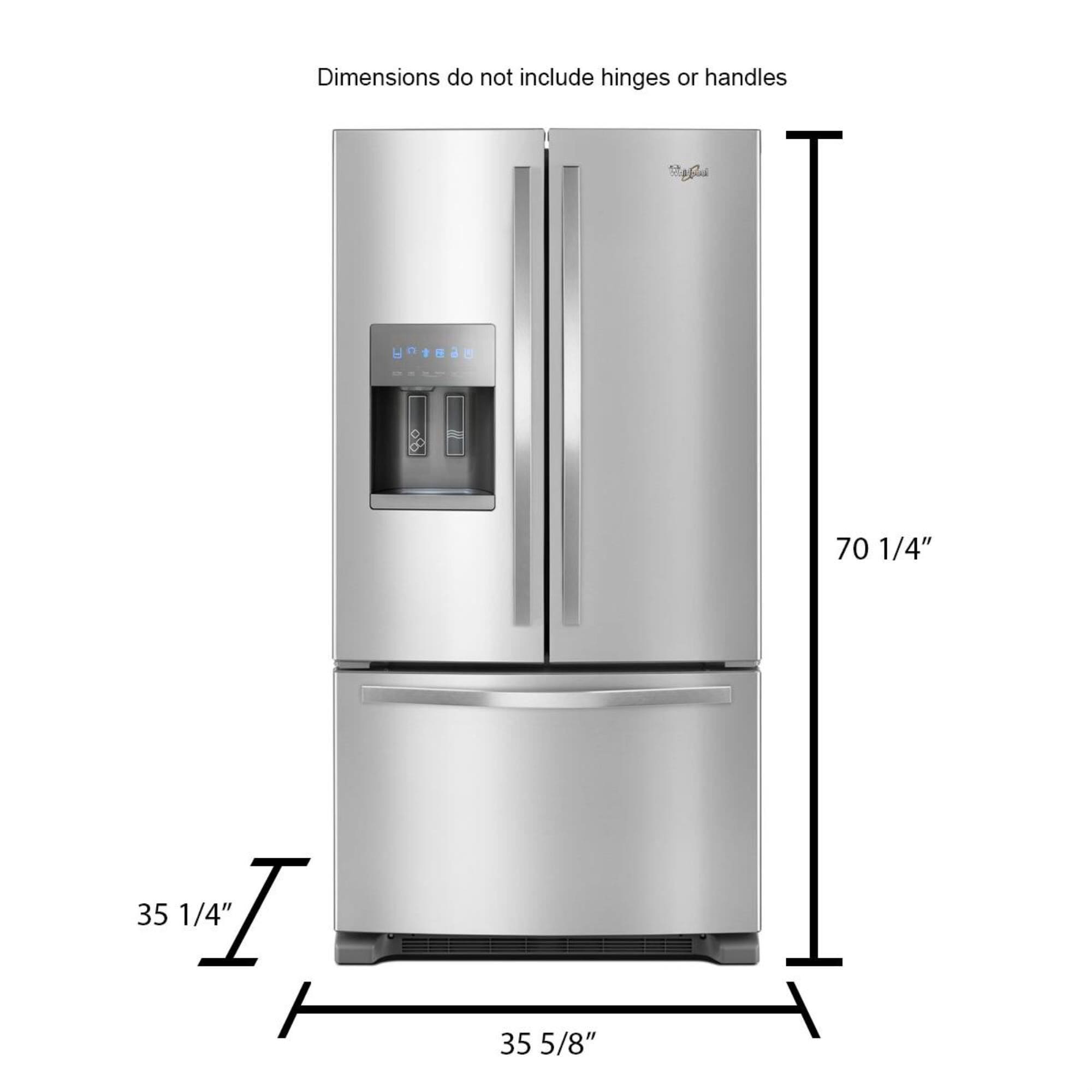 Ge 25 top cu ft refrigerator