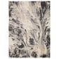 Nourison Elegance 10" x 14" Charcoal, Beige and Cream Area Rug, , large