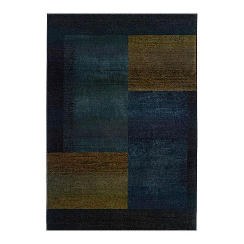 Oriental Weavers Kharma II 1092L 2"3" x 7"6" Blue Runner, , large