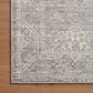 Loloi Indra 7"10" x 10" Silver and Ivory Area Rug, , large