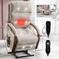 Hearth and Haven Power Lift Recliner in Beige, , large
