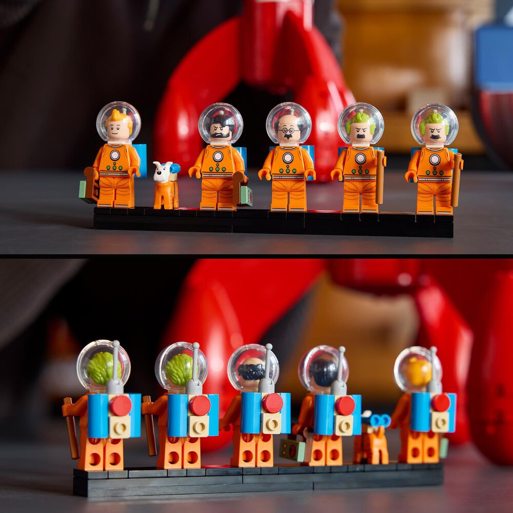 LEGO Tintin Moon Rocket Building Set, , large