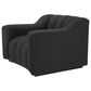 Eichholtz Kelly Accent Chair A115206 in Boucle Black, , large