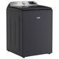 Maytag 5.2 Cu. Ft. Smart Top Load Washer and 7.4 Cu. Ft. Smart Gas Top Load Dryer Laundry Pair in Midnight Steel, , large