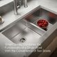Kohler Strive 35.5" Undermount Double-Bowl Kitchen Sink in Stainless Steel, , large