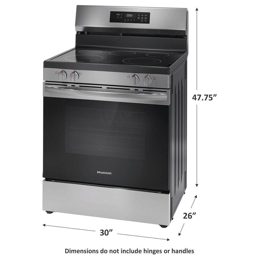 Frigidaire 30&quot; Electric Range with Air Fry in Stainless Steel, , large