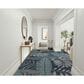 Nourison Garden Oasis GOA02 Navy 10" x 14" Indoor/Outdoor Area Rug, , large