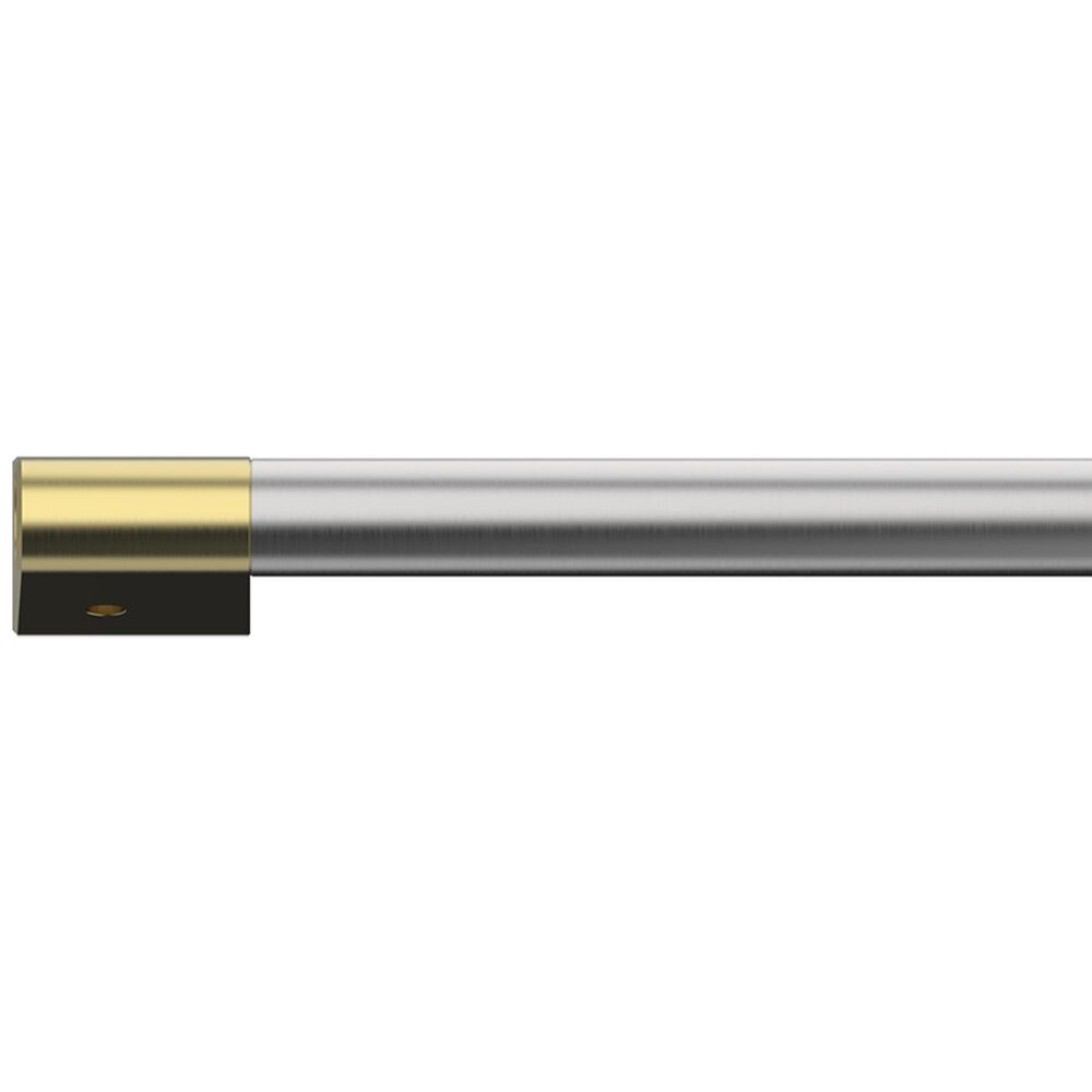 Fisher &amp; Paykel 24&quot; Professional Round Flush Dishwasher Handle Kit in Stainless Steel and Brass, , large