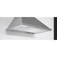 Bertazzoni 30" Chimney Wall Mount Range Hood with 3 Speed in Stainless Steel, , large
