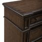 Belle Furnishings Provence Park 4-Piece Queen Upholstered Shelter Bedroom Set in Chateau Brown, , large