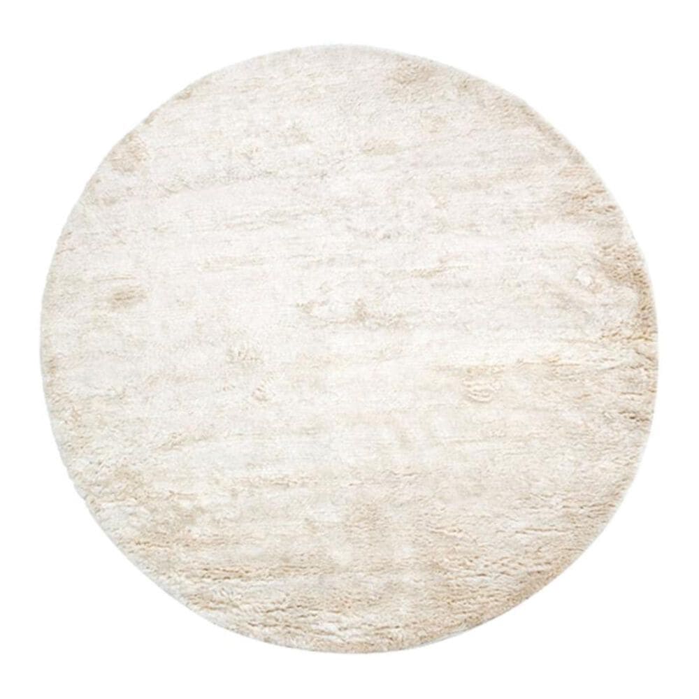Surya Ashton ASH-1300 8" Round Cream Area Rug, , large