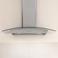 Zephyr Ravenna 30" Wall Mount Chimney Range Hood with LumiLight LED Lights in Stainless Steel and Clear, , large