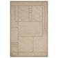 Loloi Barrow Beige and Taupe 3"6" x 5"6" Area Rug, , large