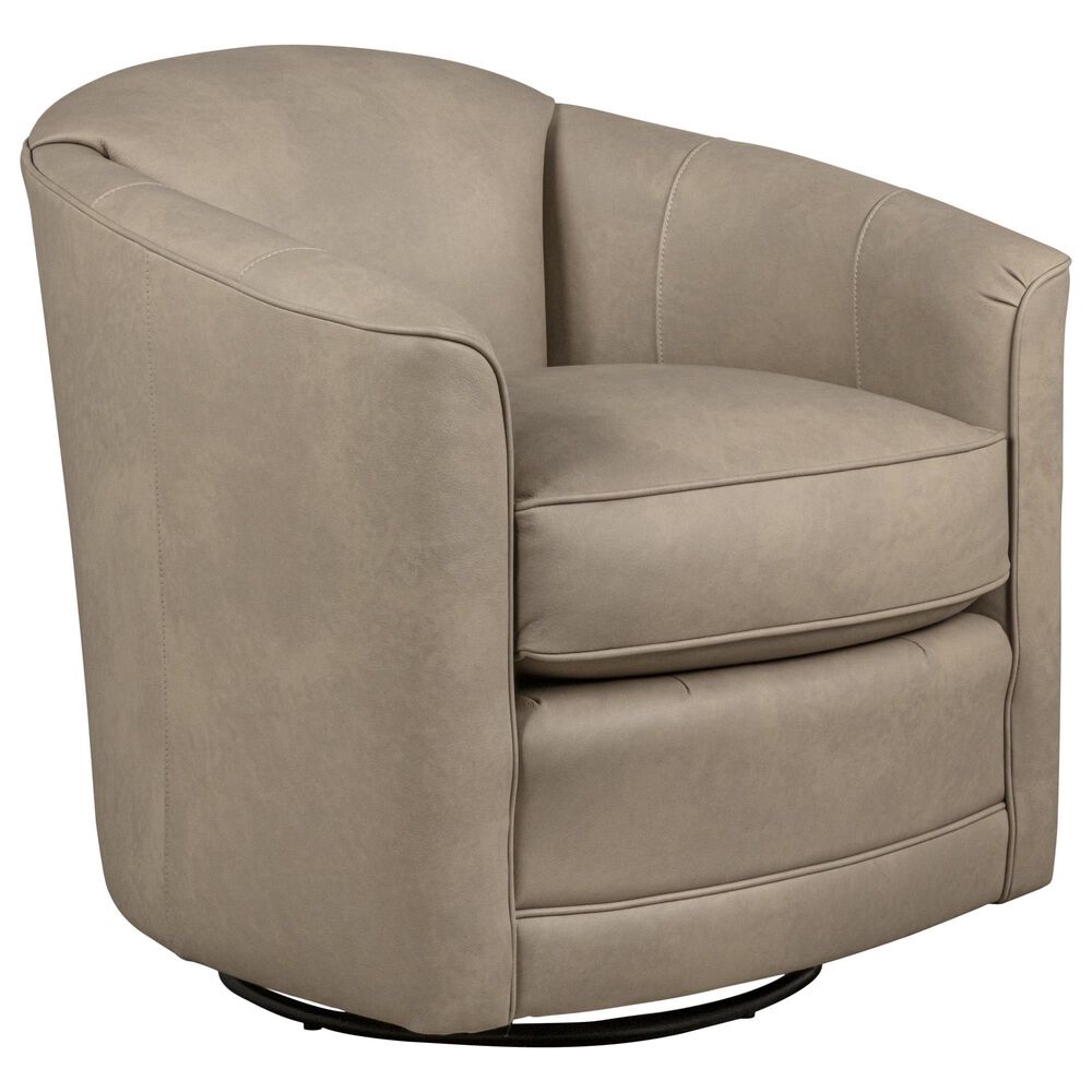Smith Brothers Swivel Glider Chair in Beige, , large