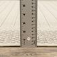 ROW by Oriental Weavers Zarina ZAR04 Beige and Ivory 1"10" x 7"6" Indoor/Outdoor Runner, , large