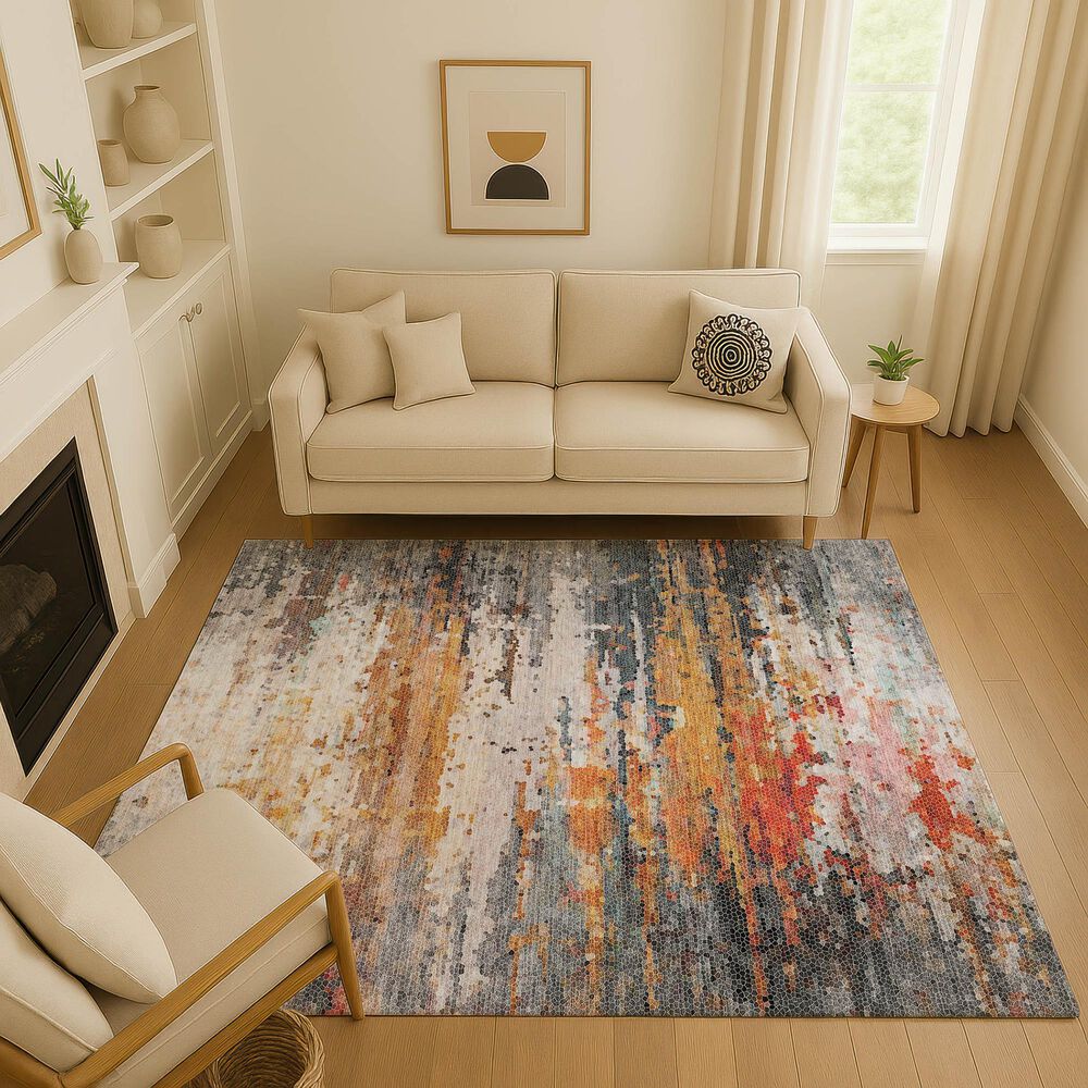 Dalyn Rug Company Lumara Volcano 10' x 14' Indoor/Outdoor Area Rug, , large