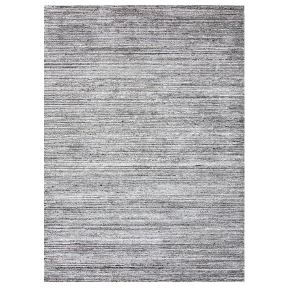 RIZZY Luxe Brown and Gray 12" x 15" Area Rug, , large