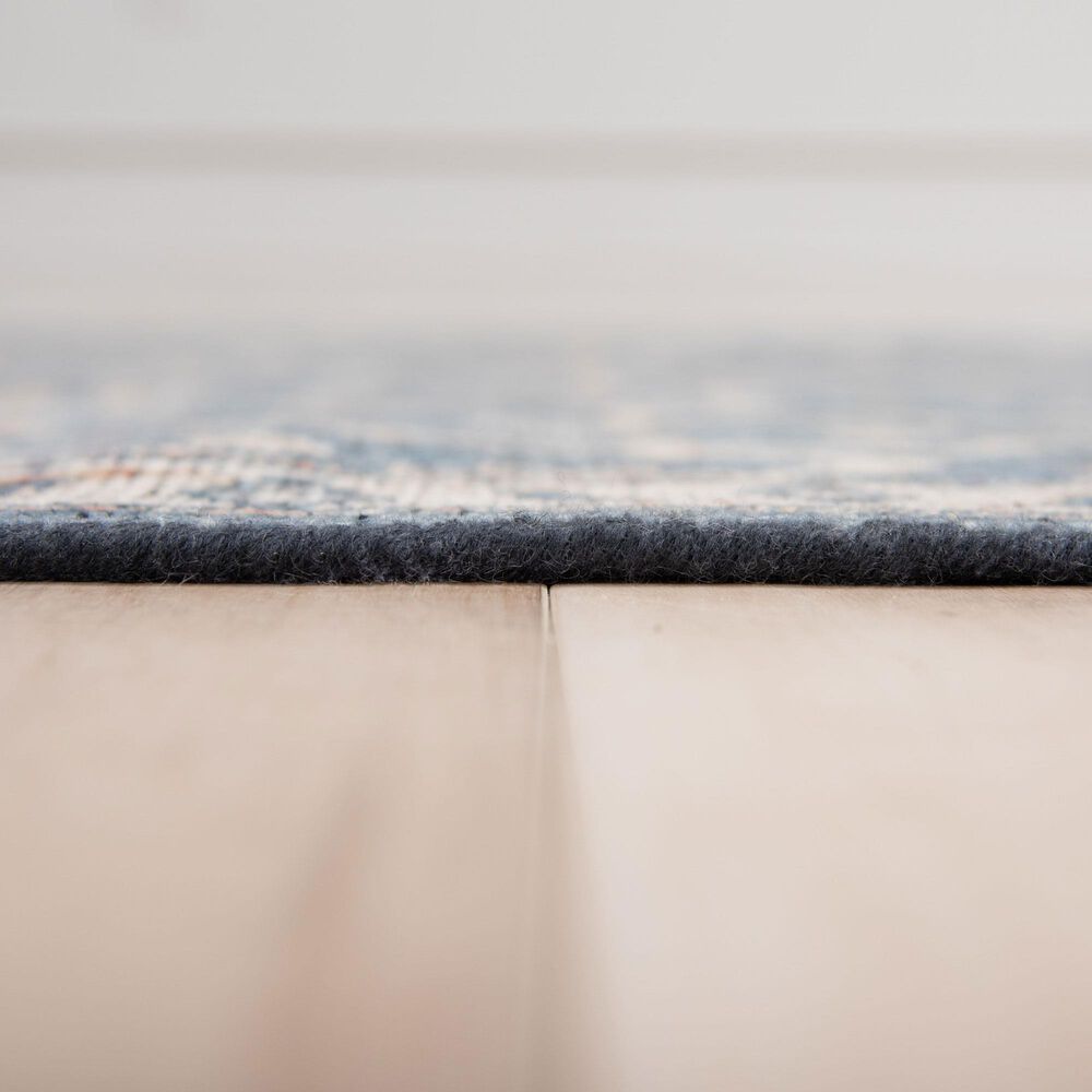 RIZZY Centra Rust and Blue 6&#39; x 9&#39; Area Rug, , large